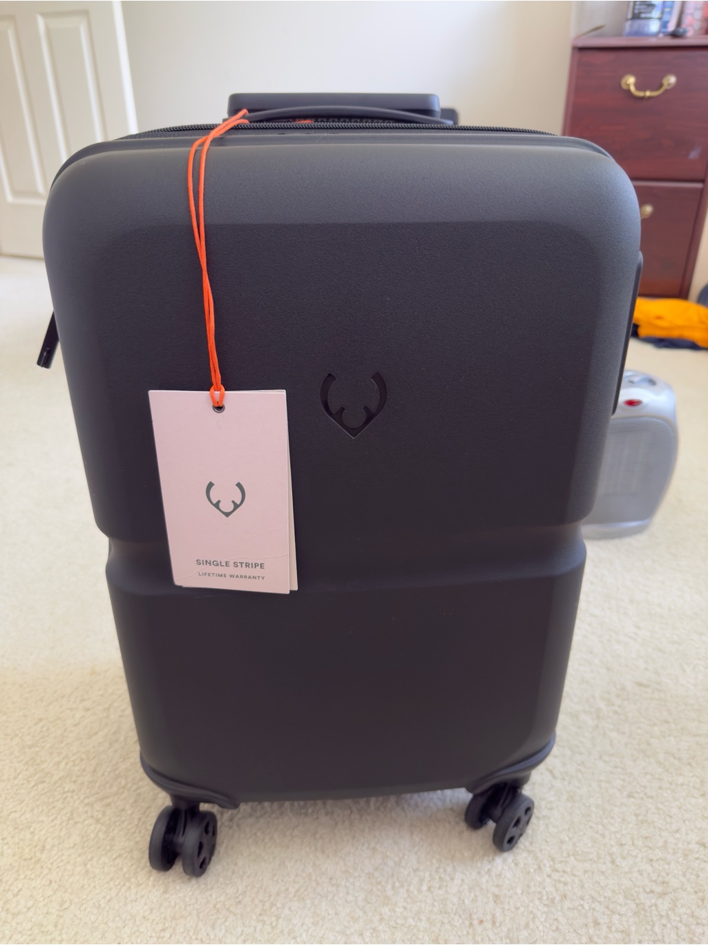 Brand New Antler Single Stripe International Carry On Luggage